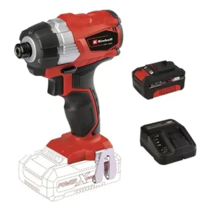Atornillador de Impacto Inalámbrico Einhell TE-CI 18 + Batería y Cargador 4.0 Ah