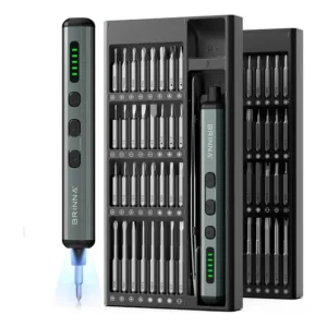 Destornillador Eléctrico Precisión S2 Brinna Portatil 68 Pzs