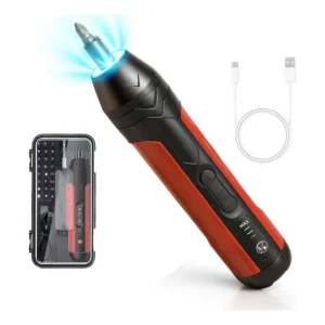Destornillador Eléctrico Precisión 29pcs Usb Recargable Led