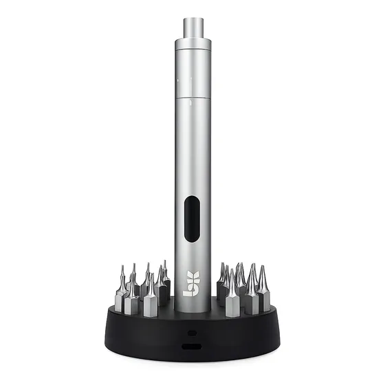 Destornillador Eléctrico Inalámbrico TBK tbk-008 USB 24 Puntas Gris