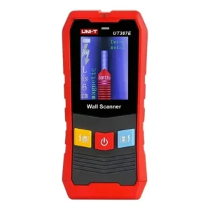 Scanner De Pared Detector Fierro Madera Y Cobre 100mm Ut387e Color Rojo