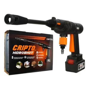 Hidrolavadora a batería Cripto Arg CRP7712 260W 30bar portátil negra
