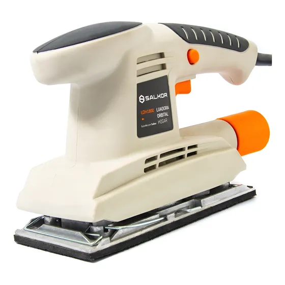 Lijadora Orbital 90x187mm 180 Watts Salkor Loh1800 Color Marrón claro Frecuencia 50