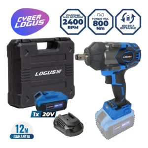 Llave de Impacto Logus 20V Brushless 800Nm