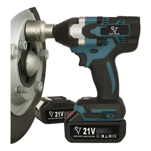 Llave De Impacto Inalámbrica Atornillador + 2 Baterias 21v