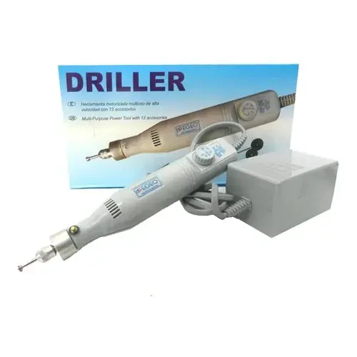 Torno Para Uñas Profesional Egeo Driller 20000 Rpm Manicuría Eléctrico