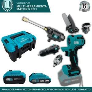 Multiherramienta Vohler Matrix 5 en 1 Brushless 20V multiherramienta-vohler-matrix-5-en-1-brushless-20v