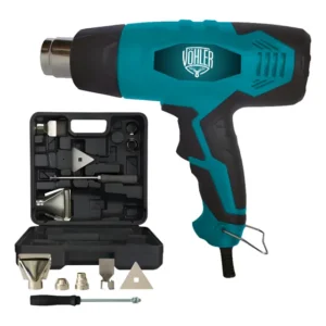 Pistola de Calor Vöhler 2000W VHPC2000 con Accesorios