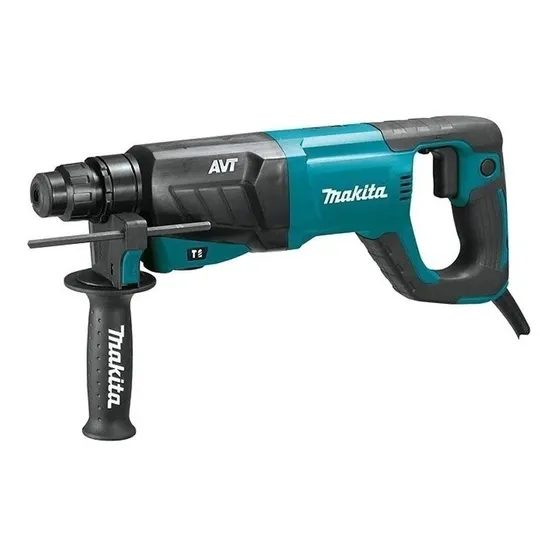 Rotomartillo electroneumático Makita HR2641 azul con 800W de potencia