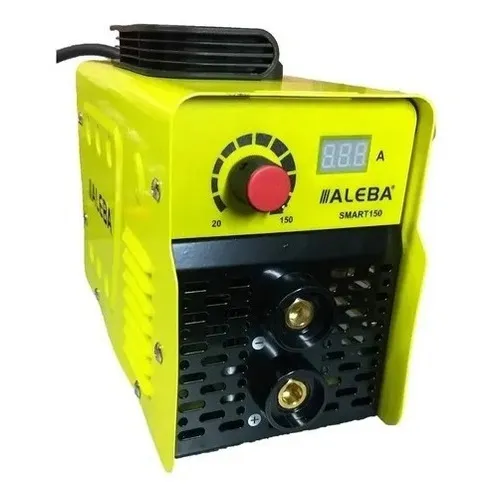 Soldadora Inverter Aleba SMART-150 150A Amarillo Monofásica Arco MMA
