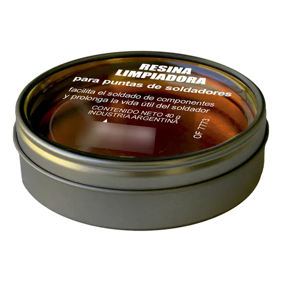 Resina Limpiadora Soldador Delta 50gr Limpia Punta Soldador