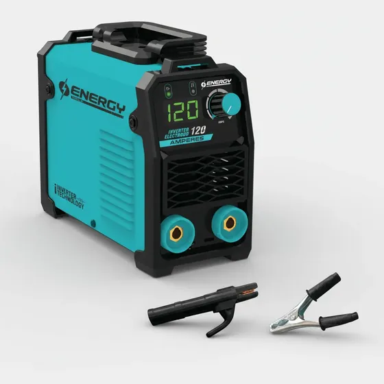 Soldadora Inverter Para Electrodo Mma 120 Amp Digital
