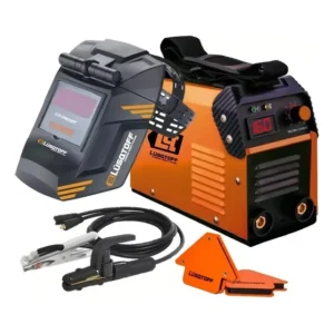 Soldadora Inverter Megairon 180 Lusqtoff con Careta y 2 Escuadras 50 Hz