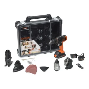 taladro-atornillador-inalambrico-10mm-blackdecker-mtx20k6a-con-1-bateria-de-1.5ah-y-maletin-de-transporte