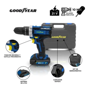 Taladro Goodyear GY3021ID