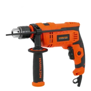 Taladro Percutor Eléctrico 710w Mandril Hamilton Htp002 Color Naranja Frecuencia 50 Hz/60 Hz