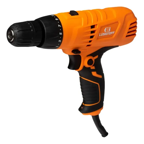 Taladro Atornillador Lusqtoff TAL300-8 Torque 10mm 300W