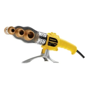 Termofusora Stanley 1500W SXH1530 – Fusión de Tuberías con Control de Temperatura y 6 Boquillas